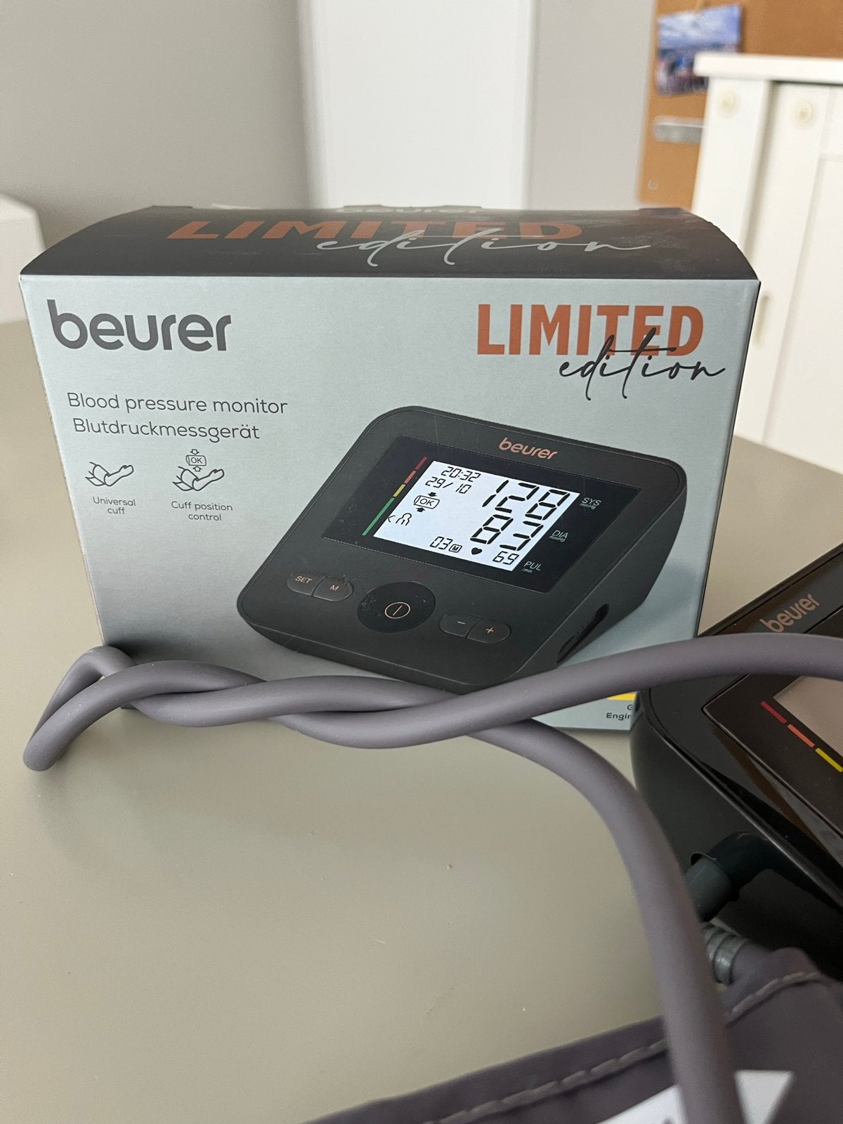Beurer Bloeddrukmeter Limited Edition, Ophalen, Zo goed als nieuw, Overige typen