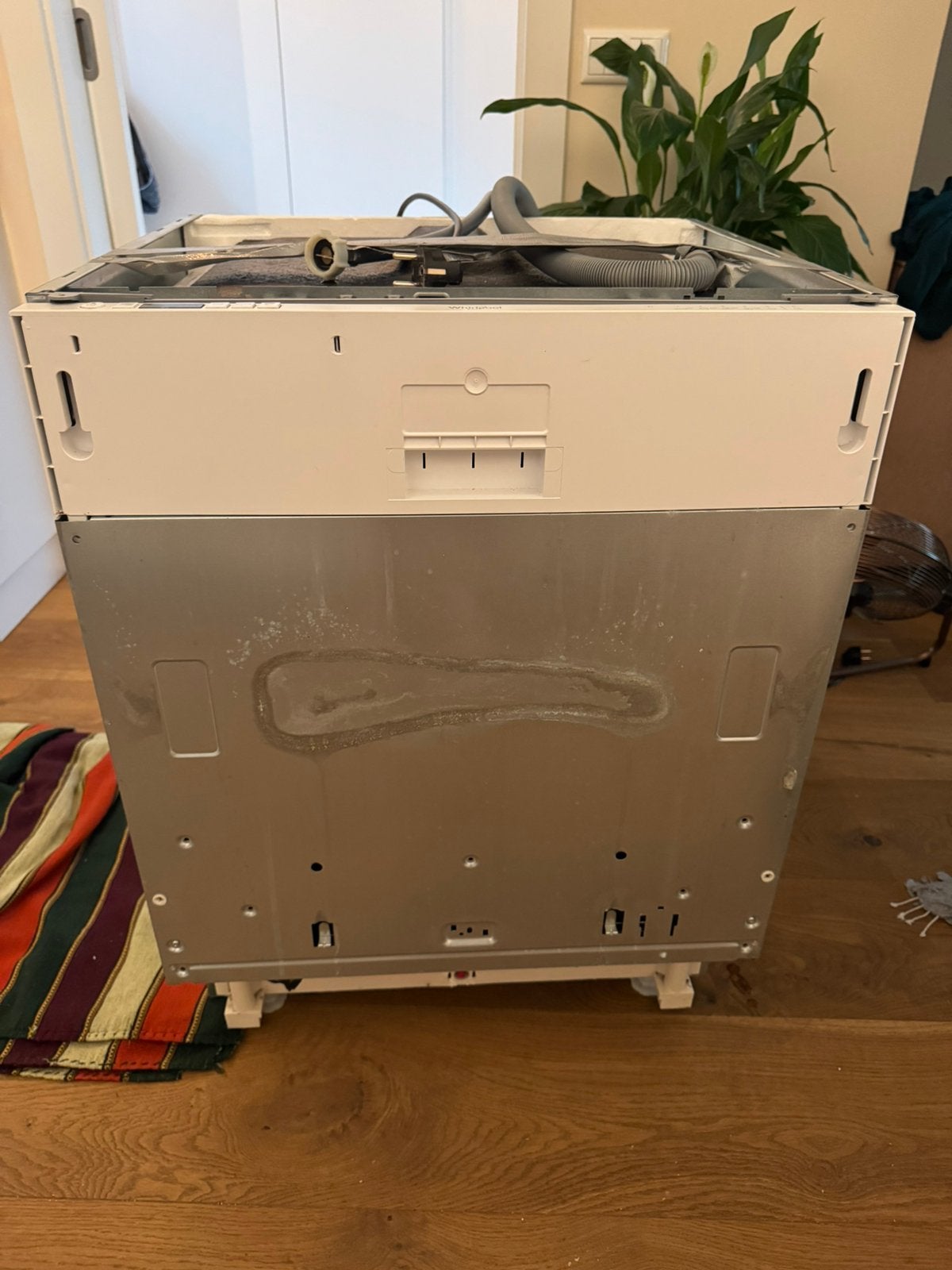 Whirlpool vaatwasser, gebruikt & in goede staat, Ophalen, Gebruikt, Inbouw, Minder dan 85 cm