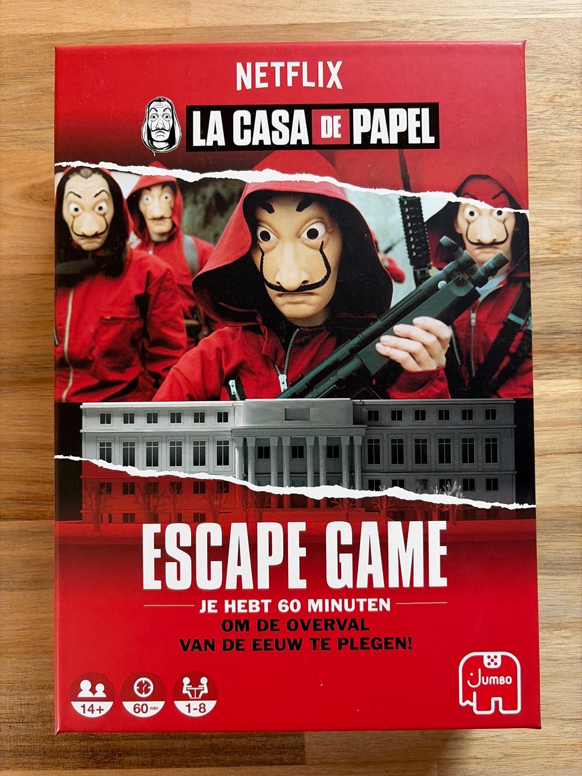 La Casa de Papel Escape Game - Compleet, Een of twee spelers, Ophalen of Verzenden, Zo goed als nieuw