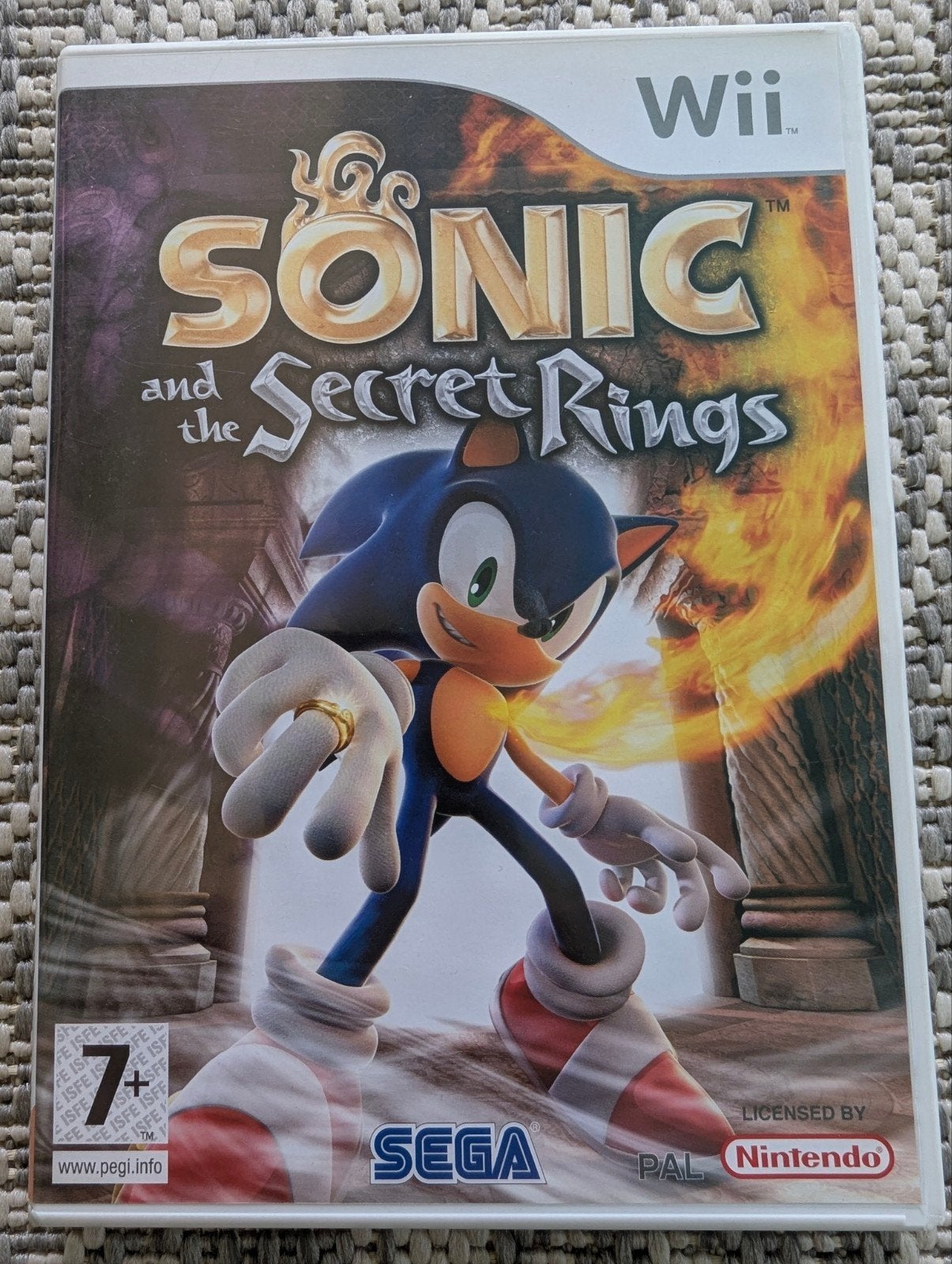 Sonic and the Secret Rings - Nintendo Wii, Gebruikt, 1 speler, Ophalen of Verzenden, Platform
