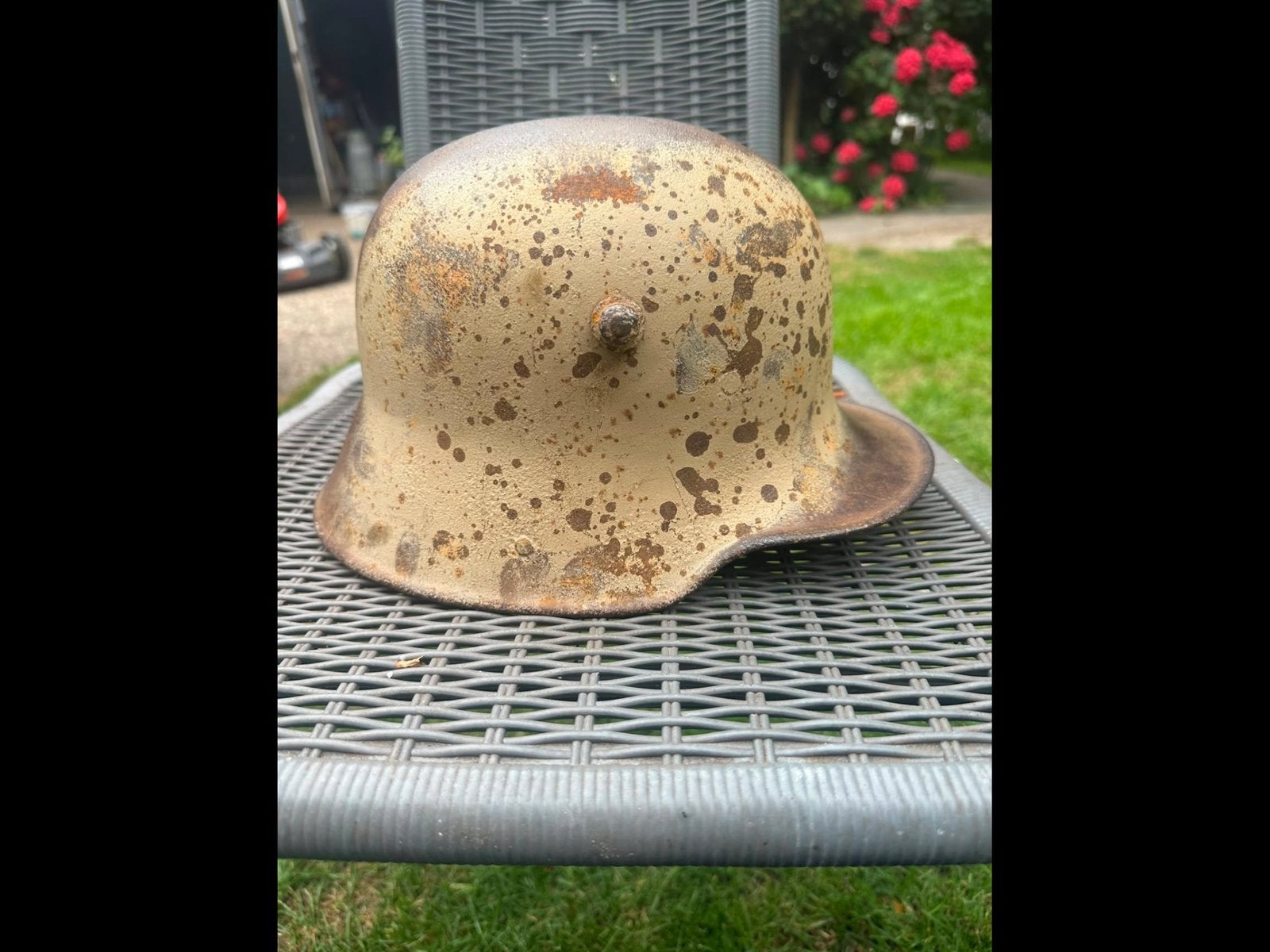 Ww1 M1916 Stahlhelm, Verzamelen, Ophalen of Verzenden, Landmacht, Duitsland, Helm of Baret