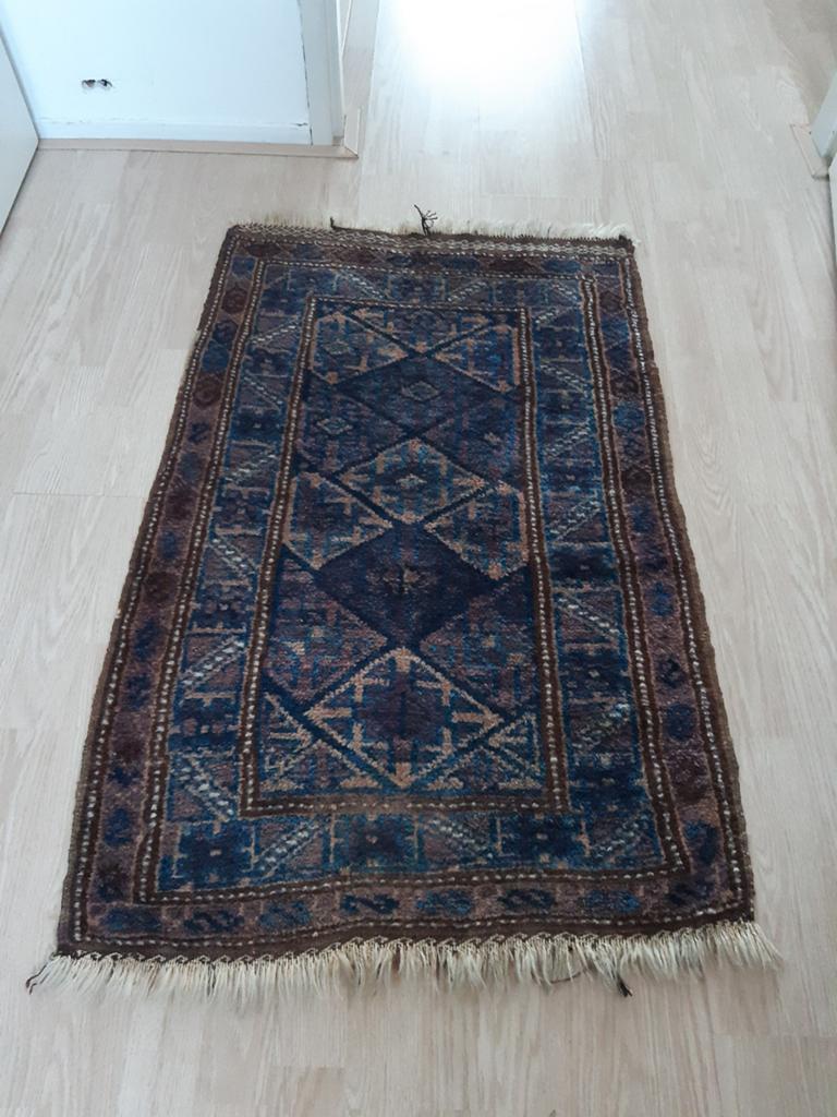 Vintage Beluch handgeknoopt vloerkleed, Ophalen