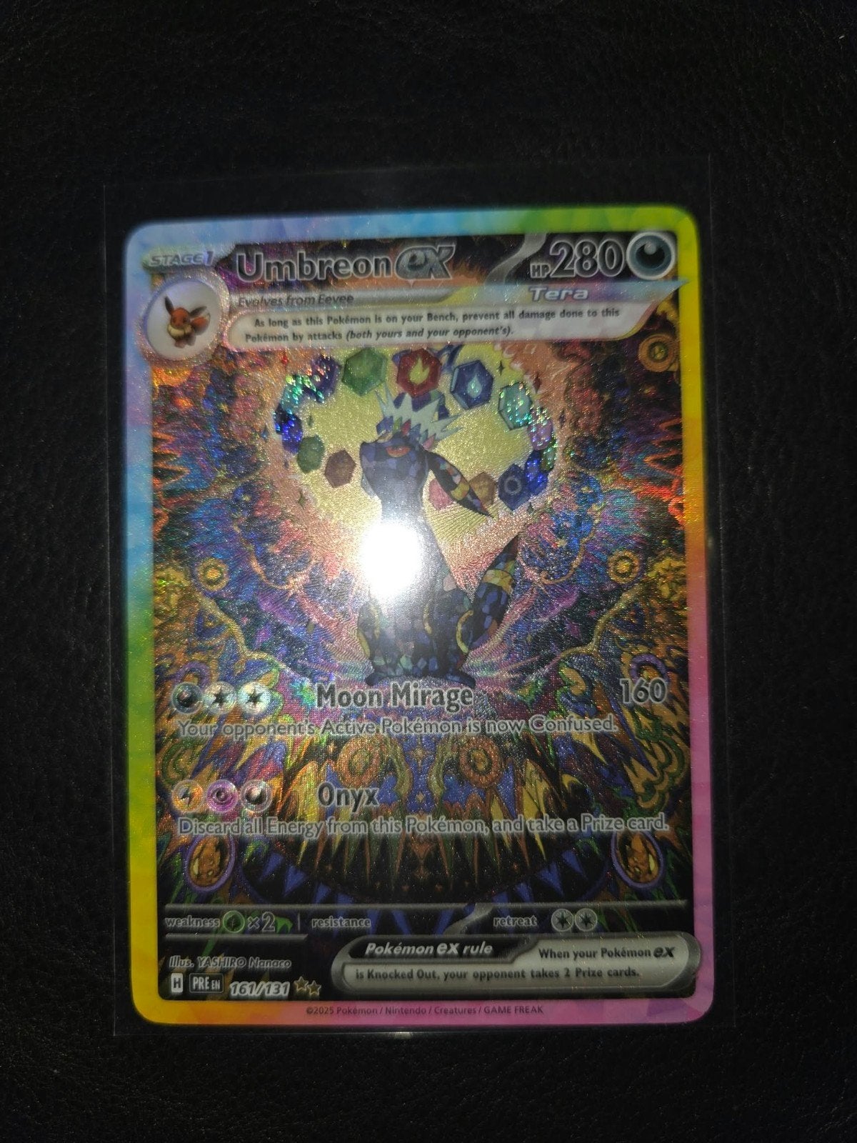 Umbreon ex 161/131, Ophalen of Verzenden, Nieuw, Losse kaart, Foil