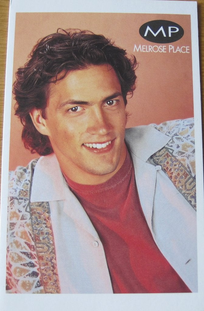 Andrew Shue - Melrose Place - 1991 - nieuwe ansichtkaart, Verzenden, 1980 tot heden, Ongelopen, Overige thema's
