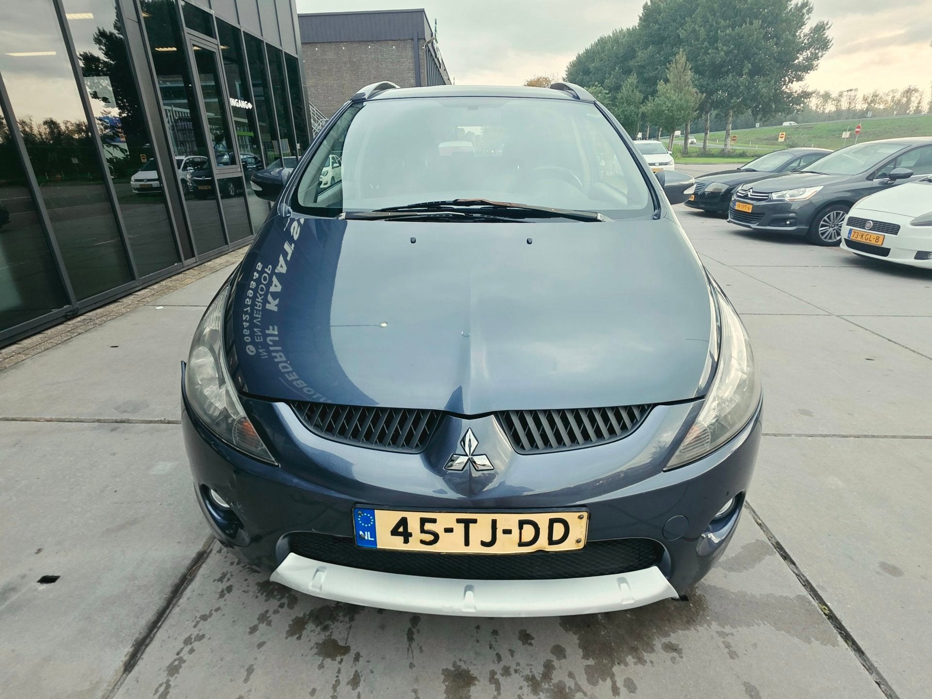 Mitsubishi Grandis 2.4-16V InSport - 7PERSOONS - Cruise - Cl, Auto's, Voorwielaandrijving, Stof, Gebruikt, Zwart