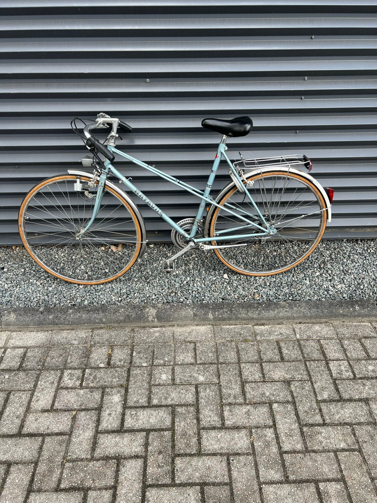 Prachtige lichtblauwe Batavus fiets, direct rijklaar, Fietsen en Brommers, Fietsen | Dames | Damesfietsen, Ophalen, Gebruikt, Batavus