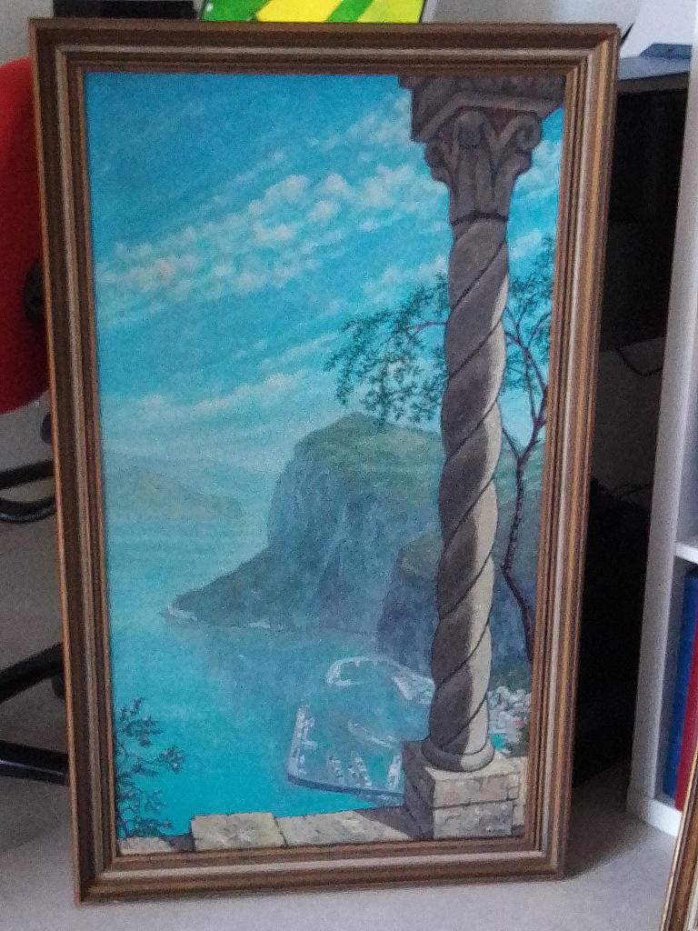 Schilderij, Ophalen