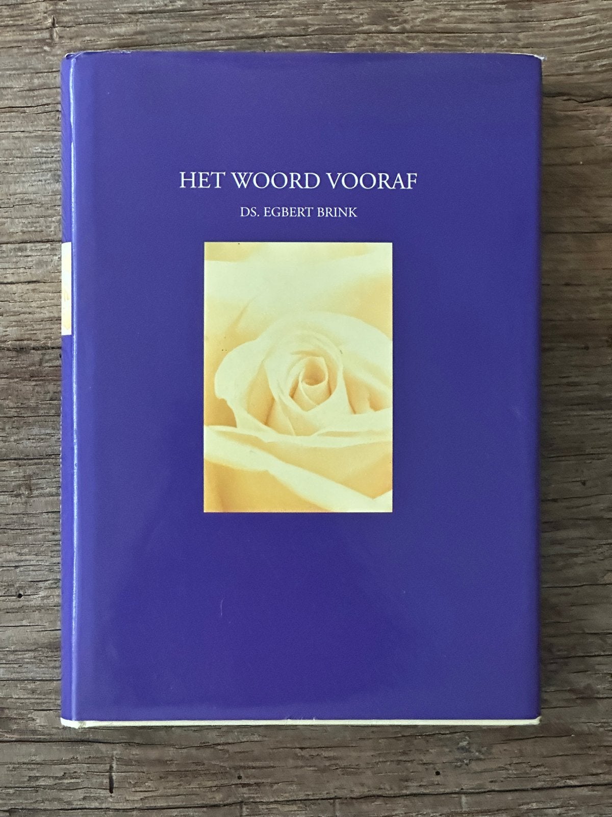 Het Woord Vooraf - Ds. Egbert Brink (Geïnspireerd Lutherroos, Boeken, Ophalen of Verzenden, Gelezen, Christendom | Protestants