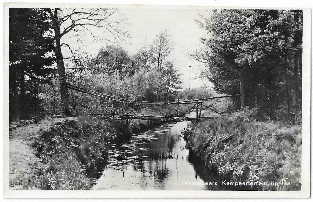 AK Westelbeers, Oirschot - Kampeerterrein IJpelaar, Ophalen of Verzenden, 1940 tot 1960, Gelopen, Noord-Brabant
