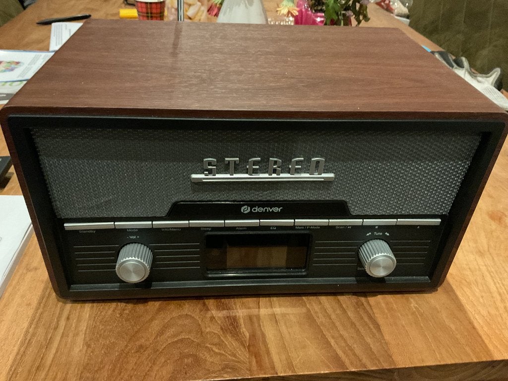 De Denver MDA-525 Radio, Ophalen of Verzenden, Zo goed als nieuw, Radio, Met cd-speler