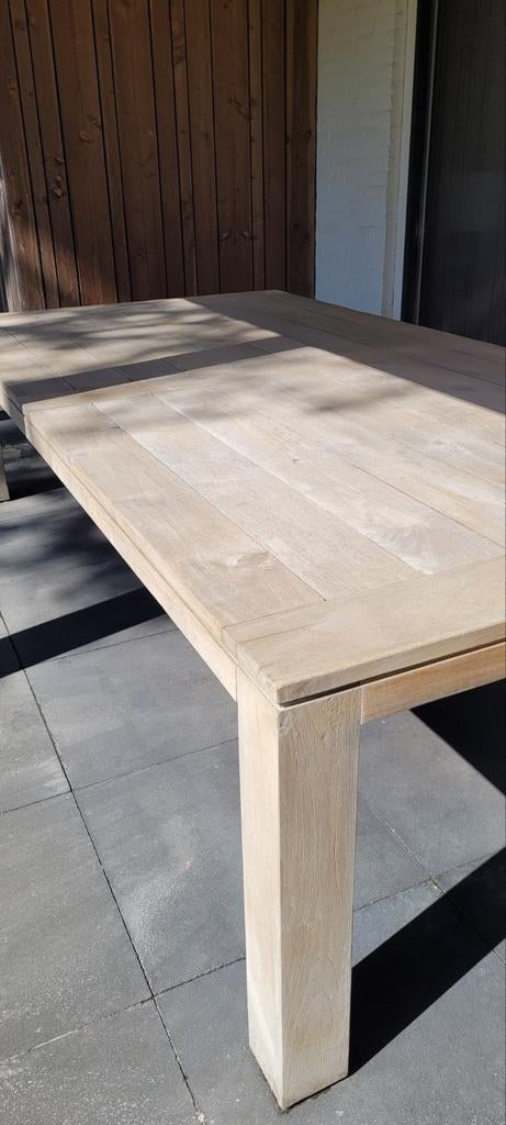 Teakhouten tafel Life 300x150x78 izgst, Tuin en Terras, Ophalen, Rechthoekig, Teakhout
