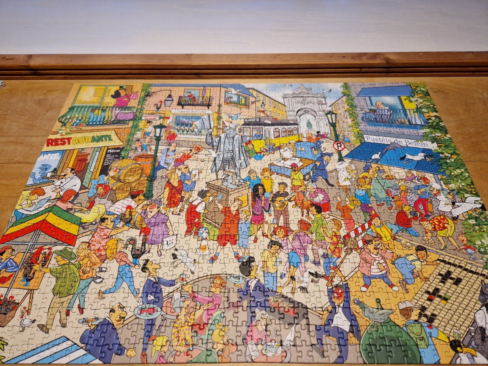 5 x legpuzzel THATS LIFE city edition, Ophalen of Verzenden, 500 t/m 1500 stukjes, Zo goed als nieuw, Legpuzzel