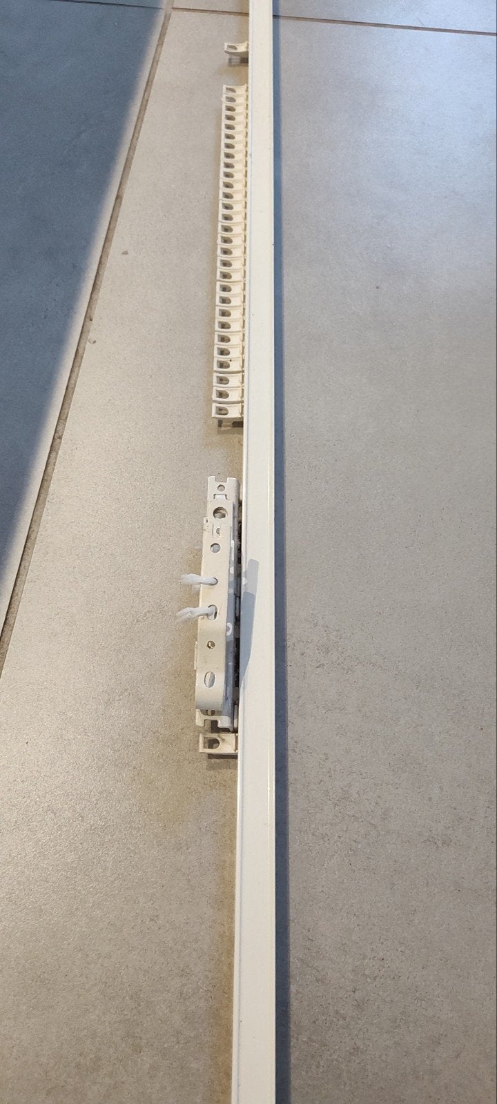 Elektrische Gordijnrails FMS 203 - 5.60m, Huis en Inrichting, Inclusief montageonderdelen, Gebruikt, Overige merken, Wit