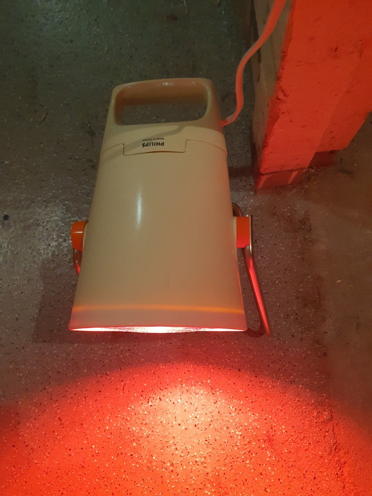 philips infraphil halogeenlamp vintage, Ophalen, Gebruikt, Overige typen