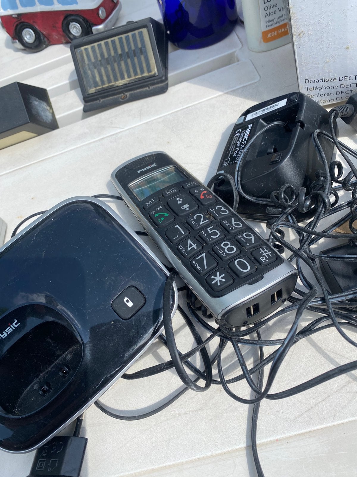 HUISTELEFOONS   ZGAN, Ophalen of Verzenden, Zo goed als nieuw, 2 handsets