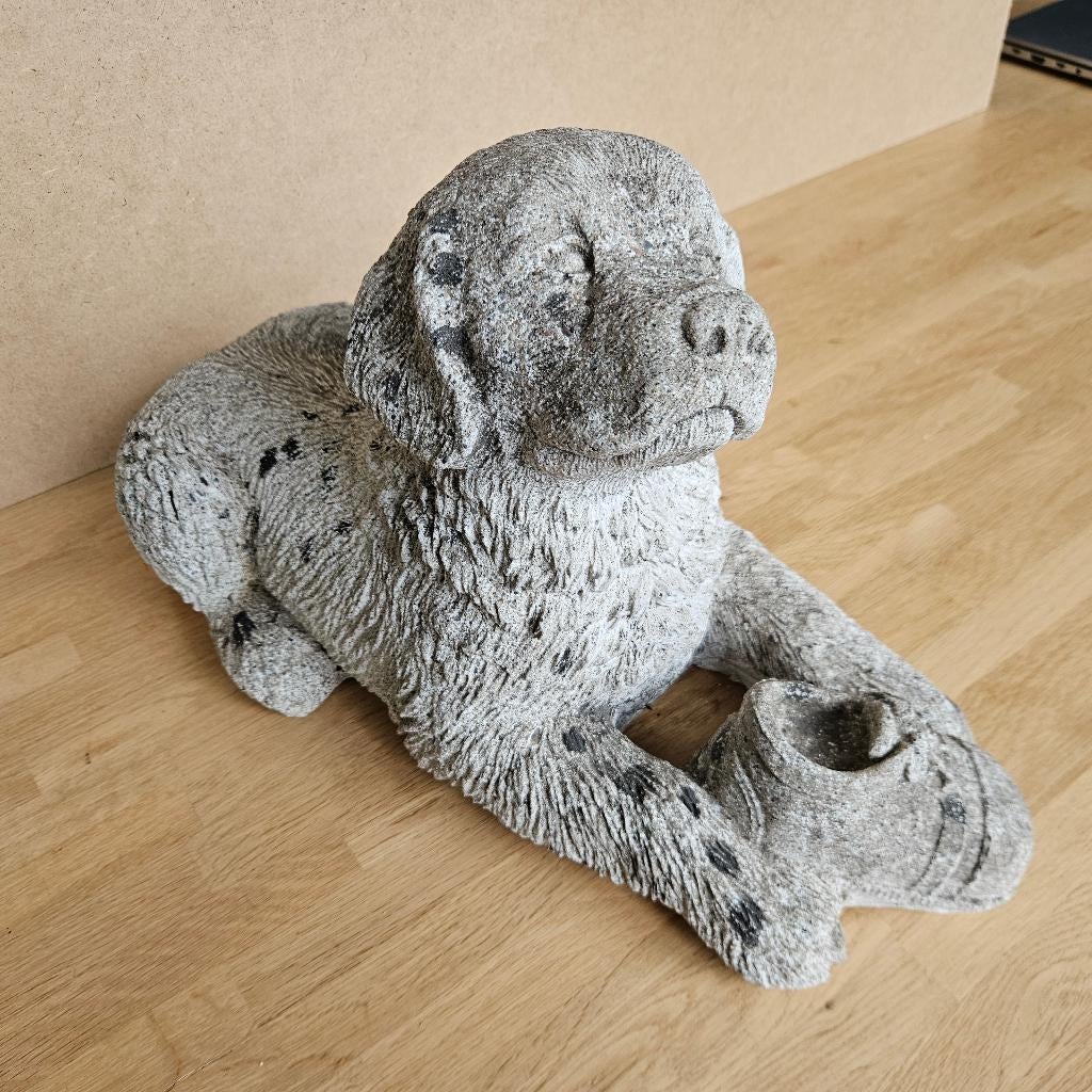 Tuinbeeld Hond, Ophalen, Gebruikt, Beton