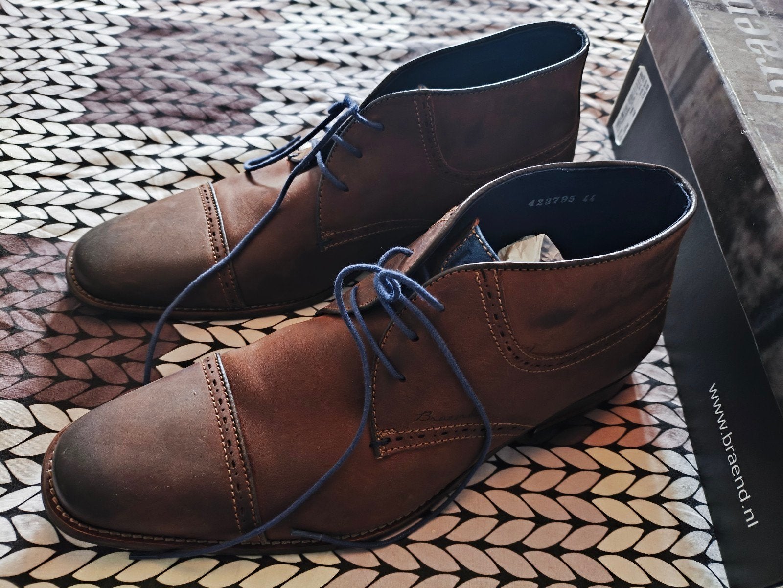 Braend heren boots maat 44 - Nieuwprijs €135,-, Bruin, Braend, Boots, Nieuw