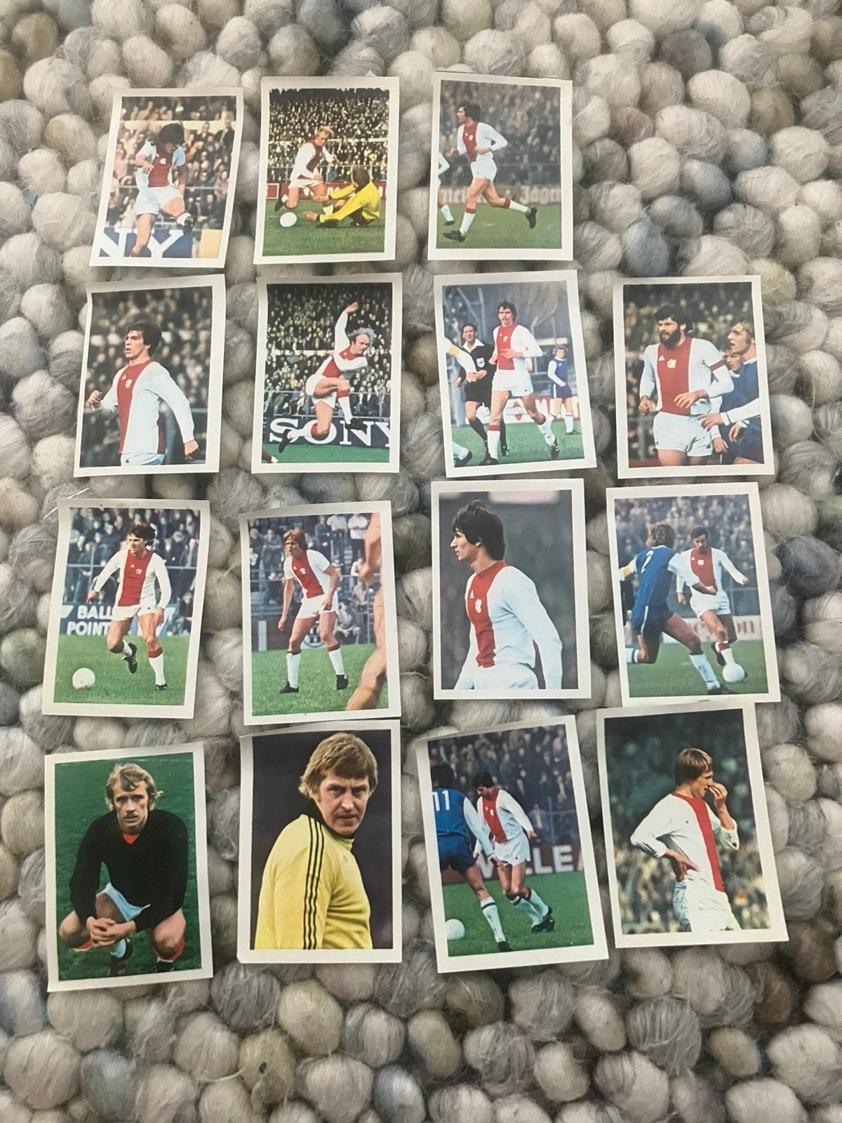 Ajax panini vanderhout 1976-1977, Verzamelen, Ophalen of Verzenden, Zo goed als nieuw, Ajax, Poster, Plaatje of Sticker