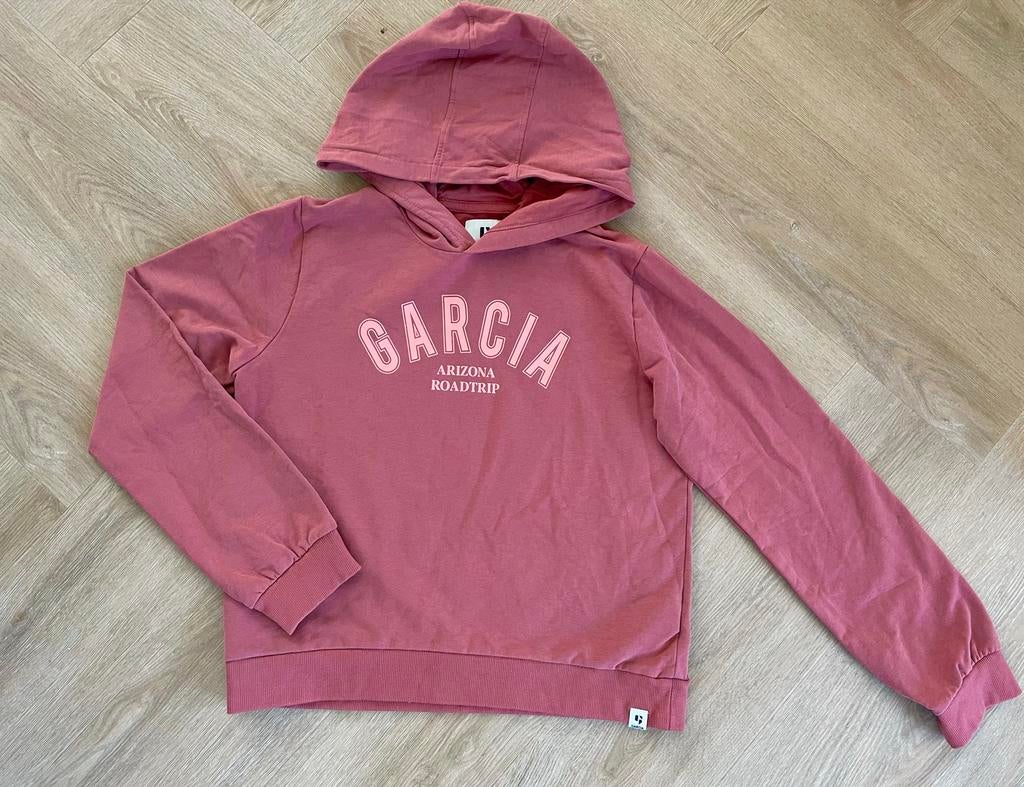 Garcia mooie hoodie roze maat 134, Verzenden, Zo goed als nieuw, Meisje, Trui of Vest
