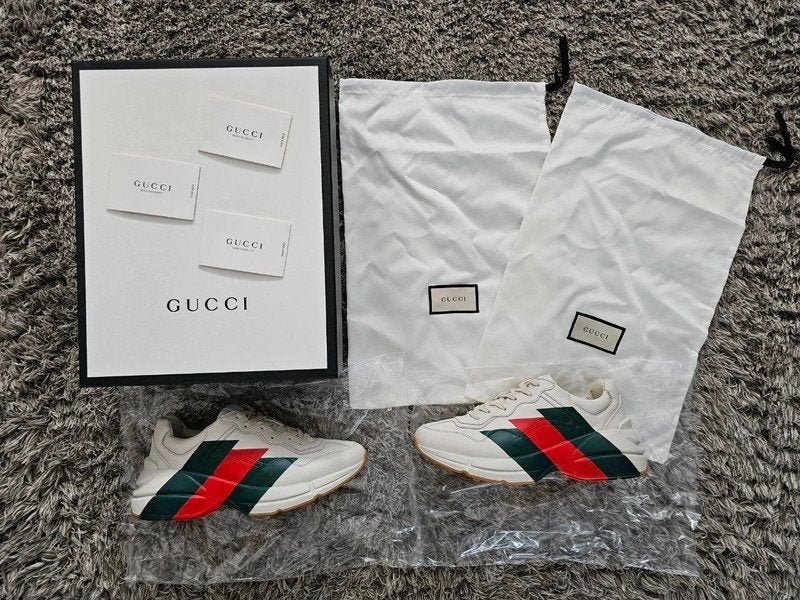 Gucci Sneakers maat 41 (Hagelnieuw!), Kleding | Heren, Verzenden, Wit, Nieuw, Sneakers of Gympen