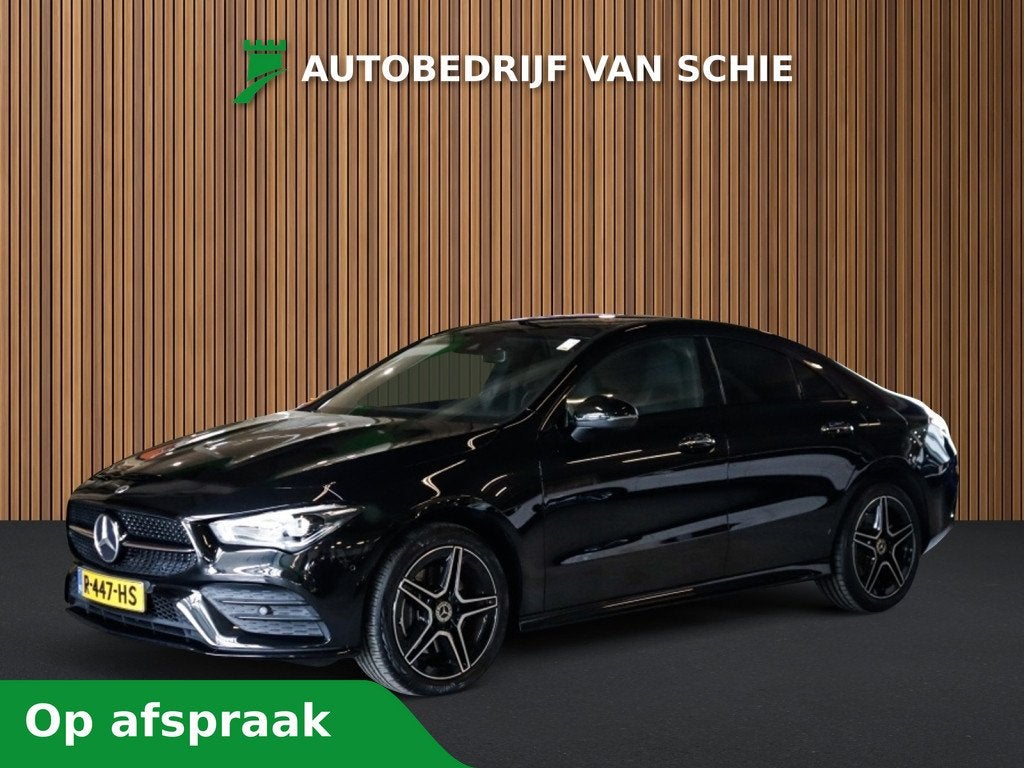 Mercedes-Benz CLA-klasse 250 e AMG Line 1e-Eig. & Dealer-Ond, Auto's, Gebruikt, 4 cilinders, Zwart, Bedrijf