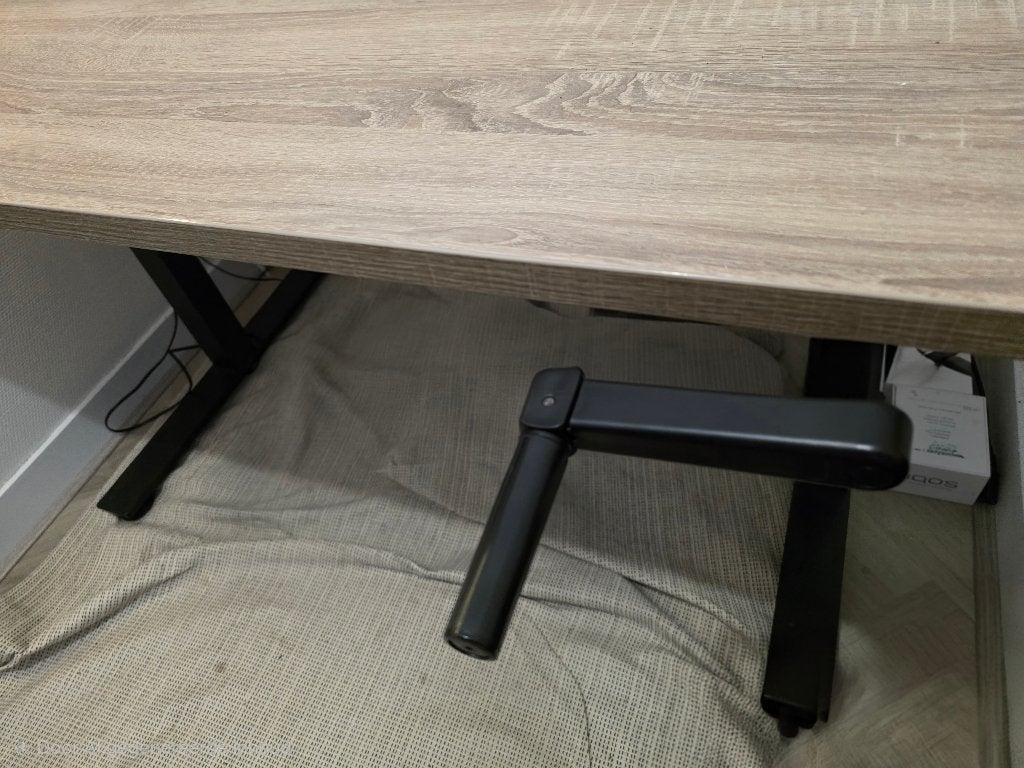 Bureau tafel, Ophalen, Gebruikt, 120 cm, Hout