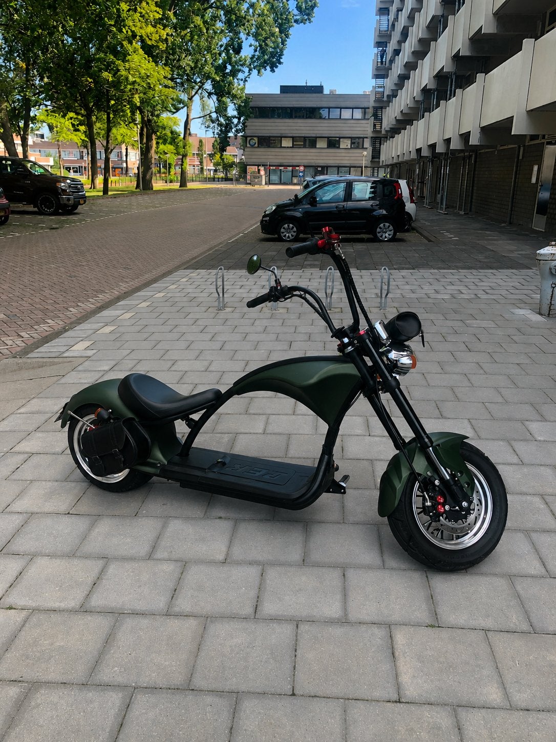 E-shopper elektrische scooter, Fietsen en Brommers, Ophalen of Verzenden, Zo goed als nieuw, Elektrische step (E-scooter)