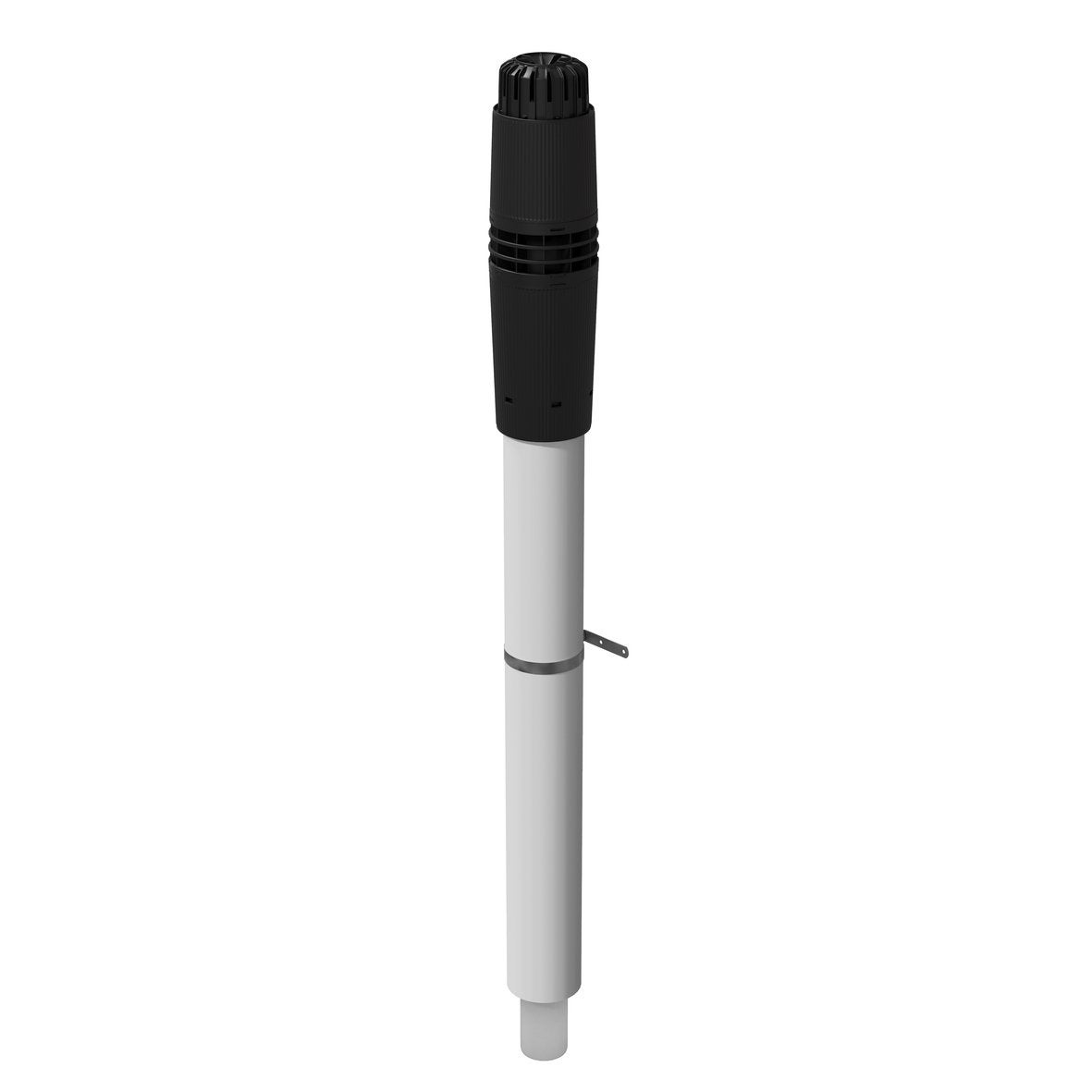 Rookgasafvoer Ubbink Rolux 5G PP 80–125mm 1280 mm, Ophalen, Hoog rendement (Hr), Cv-ketel of Combi-ketel, Minder dan 60 cm
