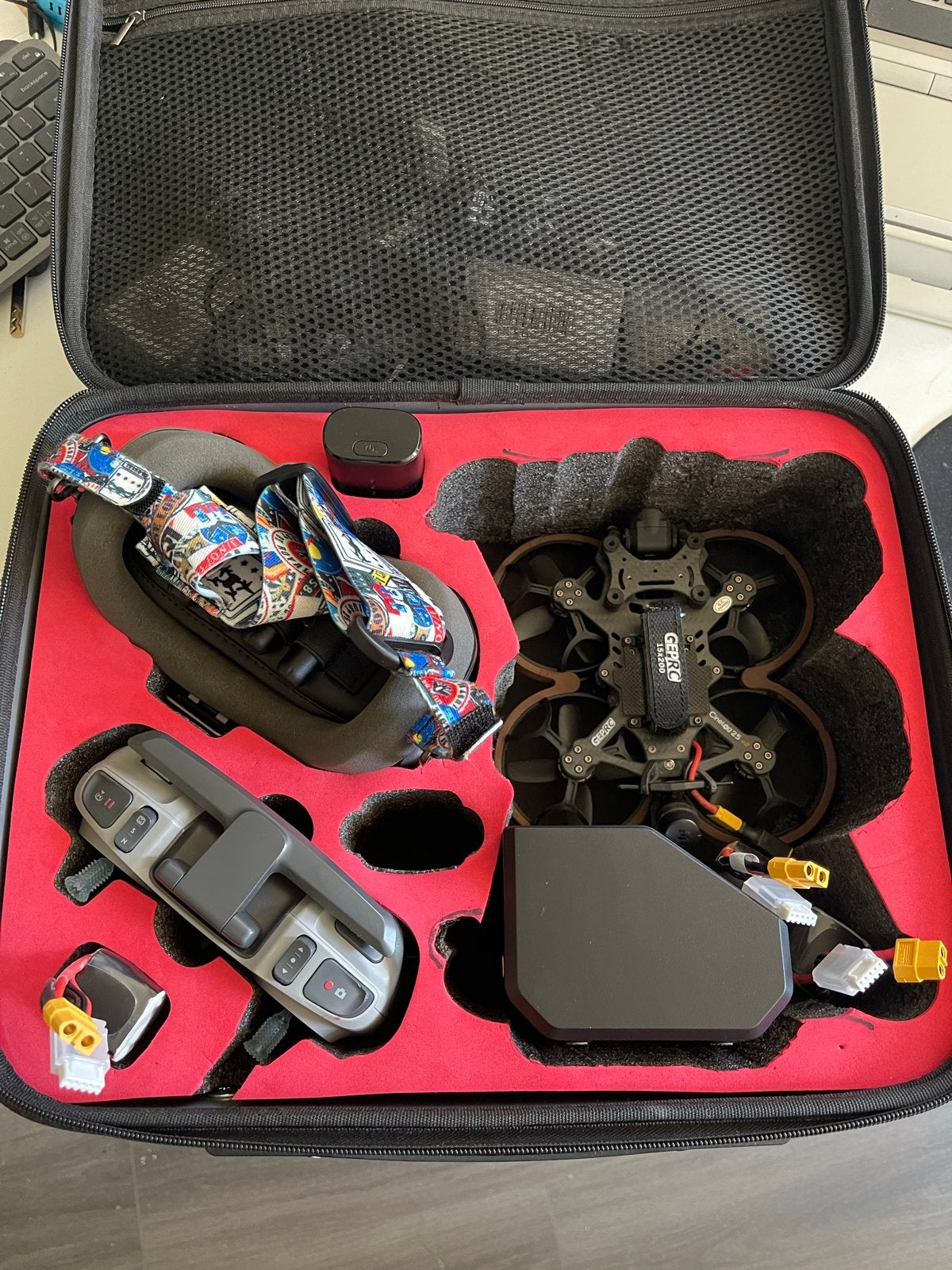 dji goggles v2, Ophalen