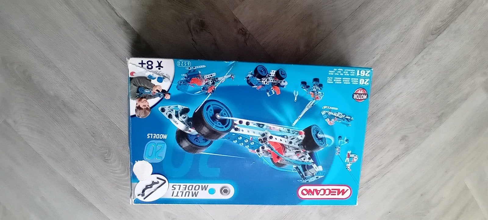Meccano Multi Models 20 in 1 Bouwset met Motor, Ophalen, Zo goed als nieuw, Overige merken