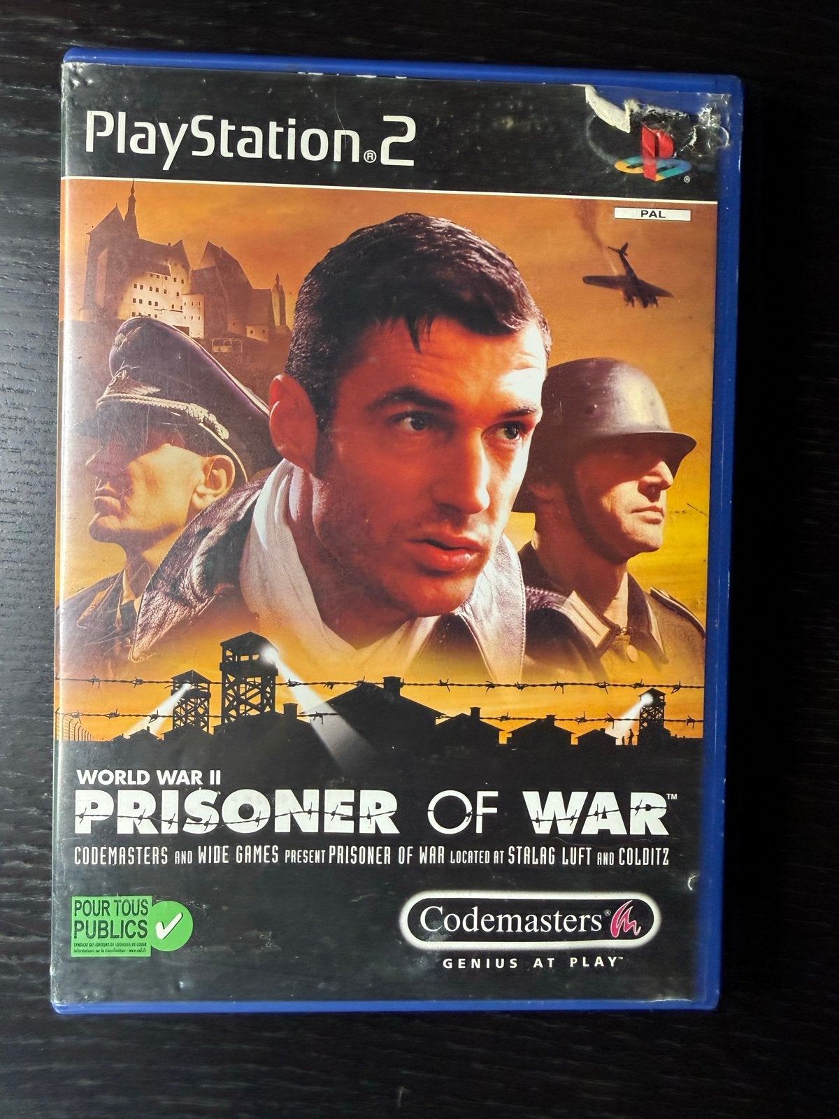 World War II: Prisoner of War - PlayStation 2 (PS2), Gebruikt, 1 speler, Ophalen of Verzenden, Strategie en Constructie