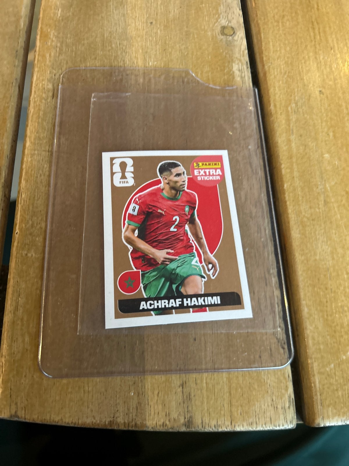 Sticker Achraf Hakimi goede staat voor verzamelaars, Ophalen of Verzenden, Nieuw, Sport