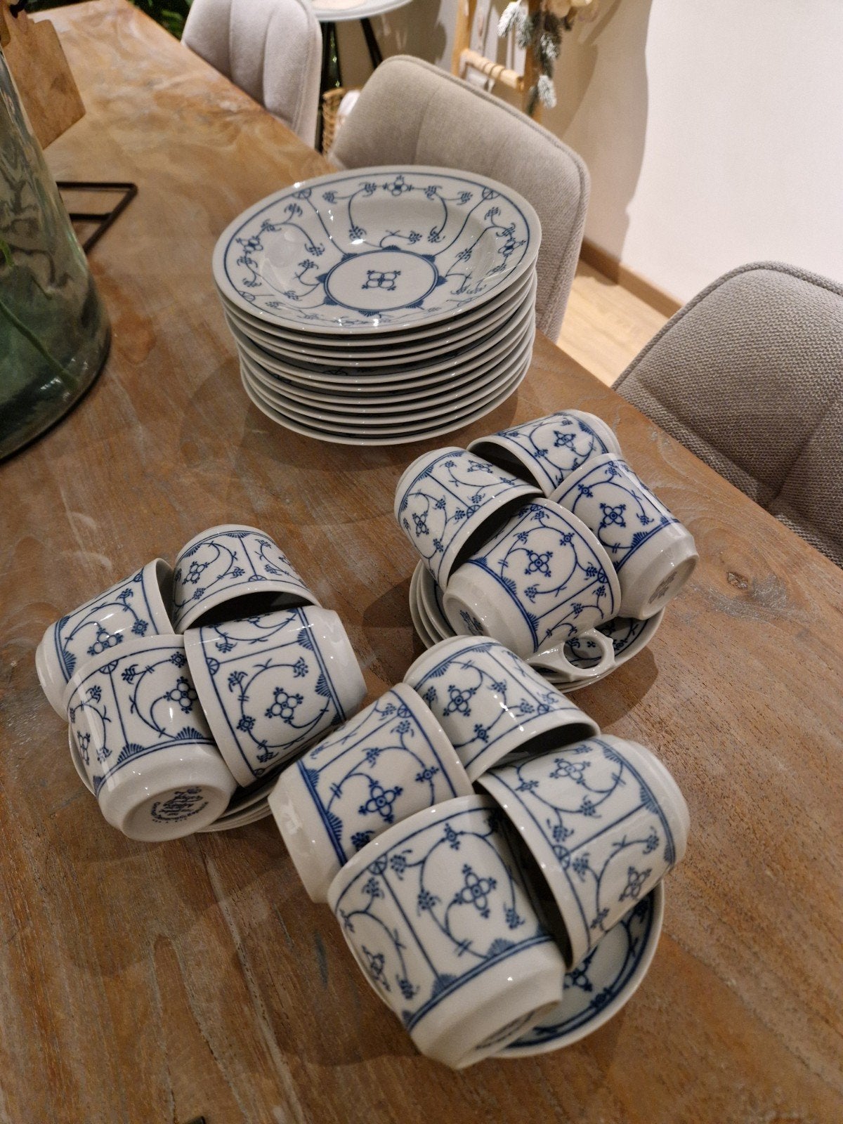 Jäger Eisenberg Original Blauw servies, Ophalen, Zo goed als nieuw, Porselein, Overige stijlen