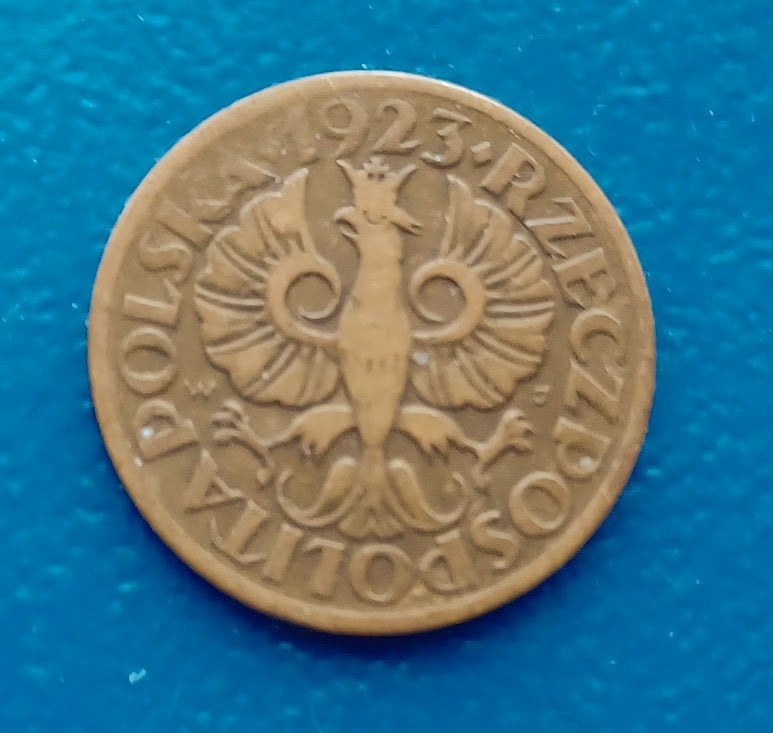 Polen 5 Groszy - 1923, Postzegels en Munten, Verzenden, Polen, Losse munt