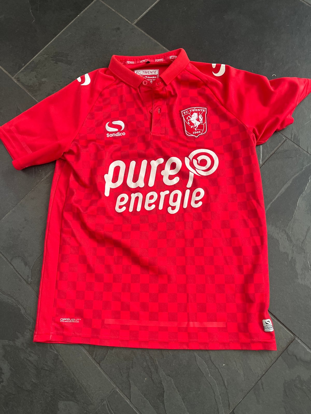FC Twente Thuisshirt Rood - Maat S, Ophalen of Verzenden, Zo goed als nieuw, Voetbal, Rood