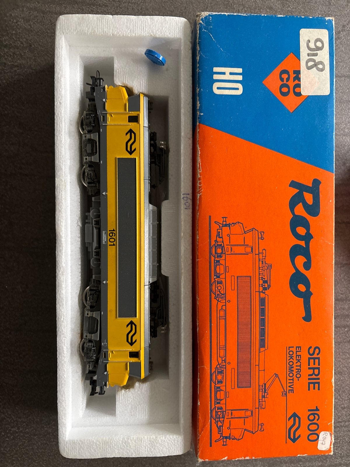 Roco NS Serie 1600 Elektrolokomotief H0 - Zo goed als nieuw, Locomotief, Ophalen of Verzenden, Roco, NS