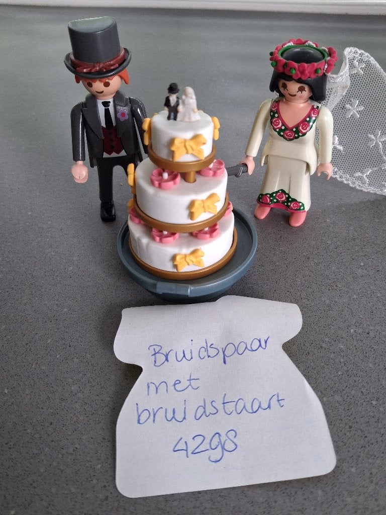 Playmobil 4298: Bruidspaar, Ophalen, Zo goed als nieuw, Complete set