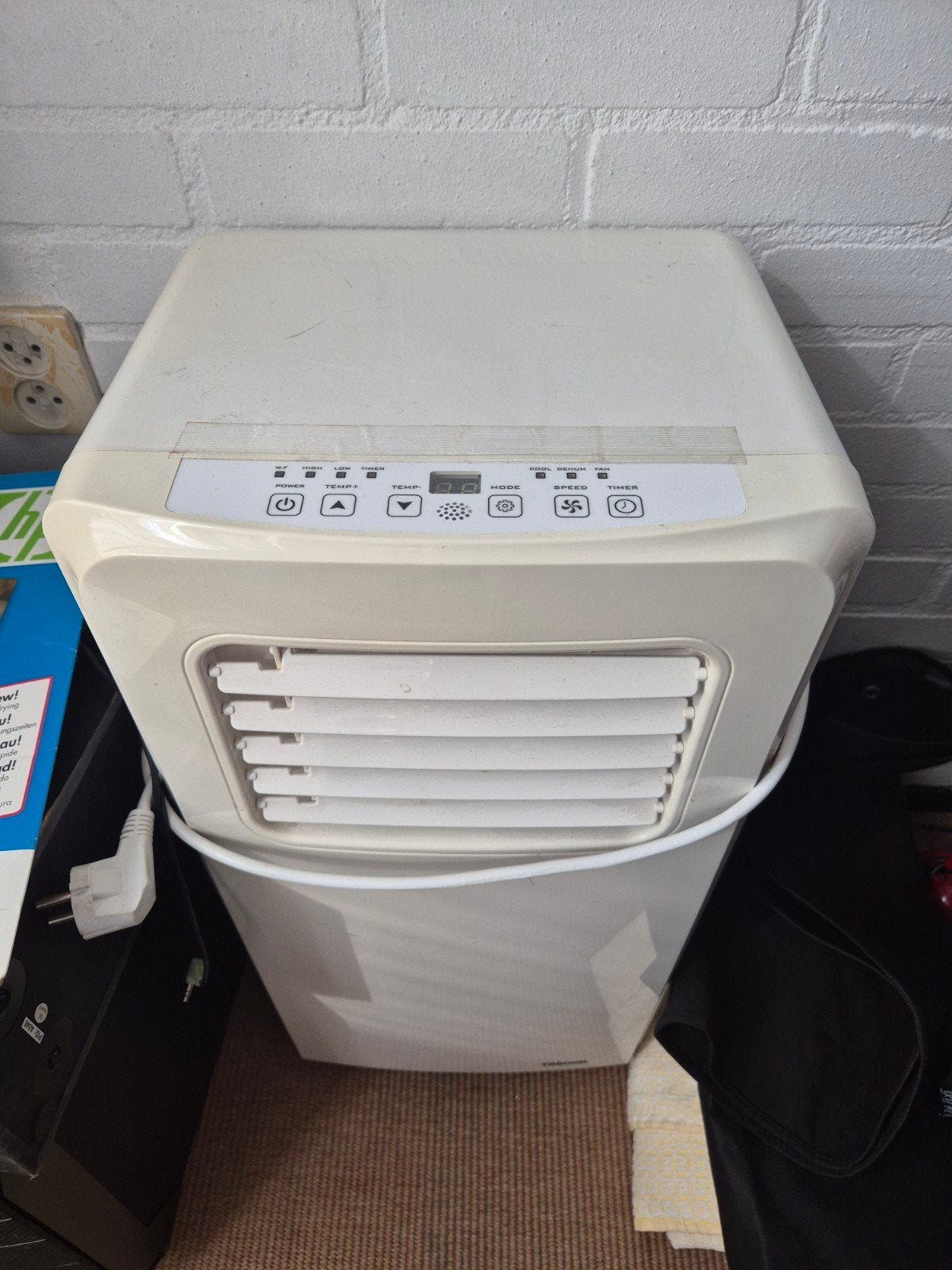 Airco, Witgoed en Apparatuur, Airco's, Ophalen, Minder dan 60 m³, 3 snelheden of meer, Zo goed als nieuw