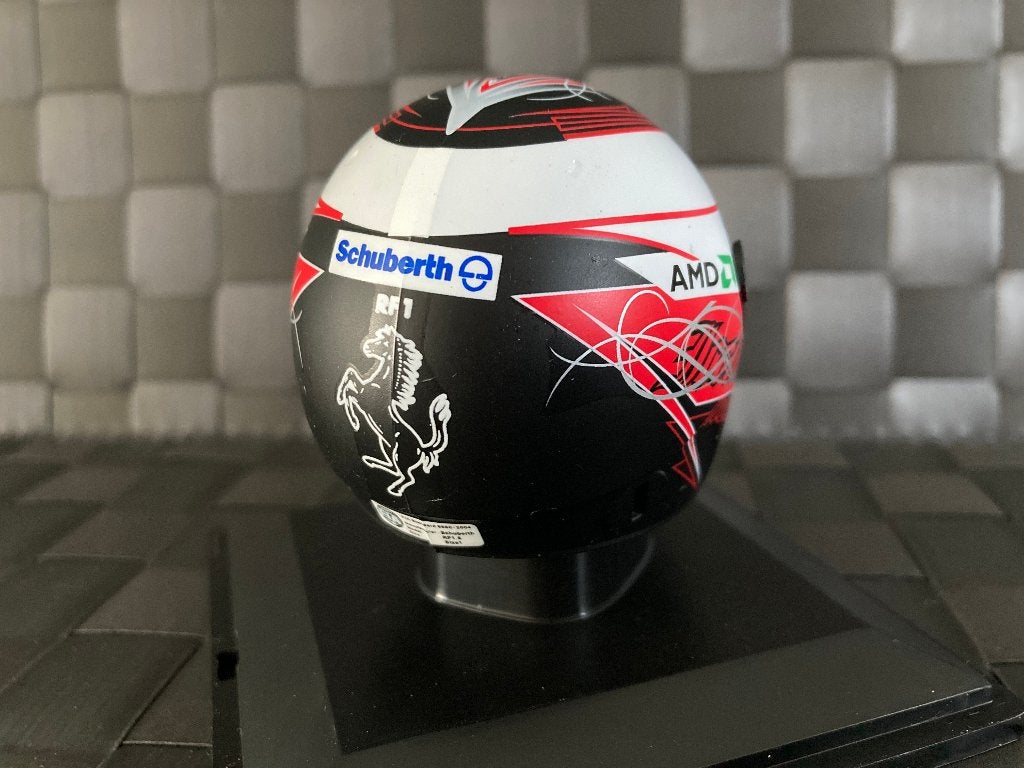 ✅ Kimi Räikkönen 2007 1:5 helm Ferrari F1 World Champion, Ophalen of Verzenden, Nieuw, Formule 1