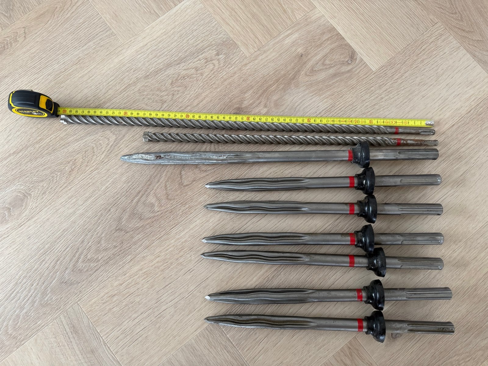 Hilti Boor- en beitelset voor breekhamer, Ophalen, Gebruikt