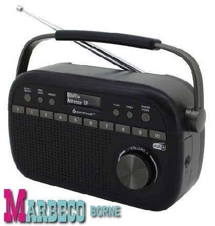 DAB+ en FM radio, Wekkerradio, Sleeptimer, Dual alarm, Overige typen, Nieuw, Info@marbeco.nl, Soundmaster