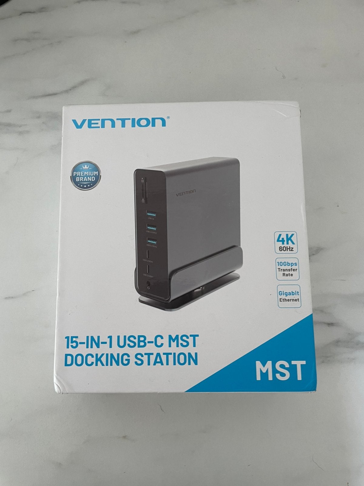 Vention 15 in 1 docking station, Ophalen of Verzenden, Zo goed als nieuw, Desktop, USB