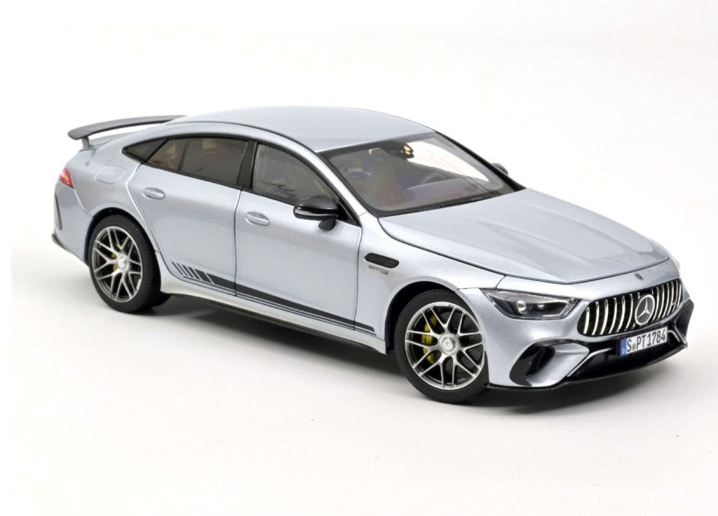 Mercedes AMG GT 63 4MATIC 2021 zilver 1/18 NOREV ref. 183444, Verzenden, Nieuw, Auto, Norev
