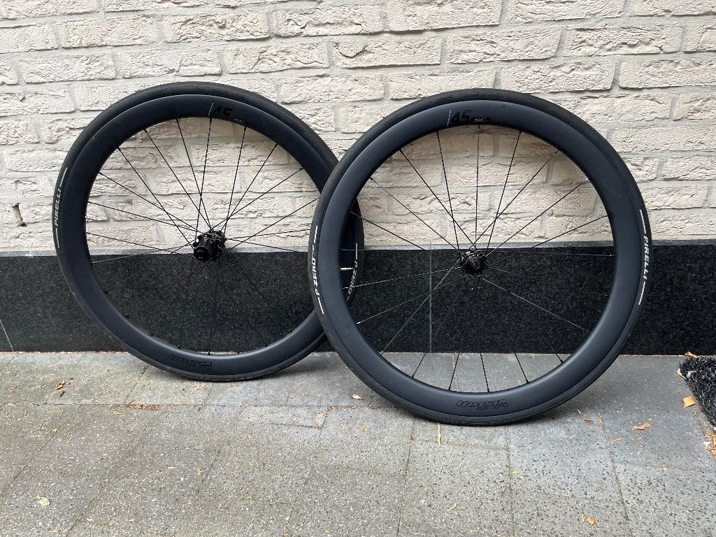Vision 45 SC wielen Nieuw!, Fietsen en Brommers, Fietsonderdelen, Zo goed als nieuw, Racefiets, Carbon, Ophalen