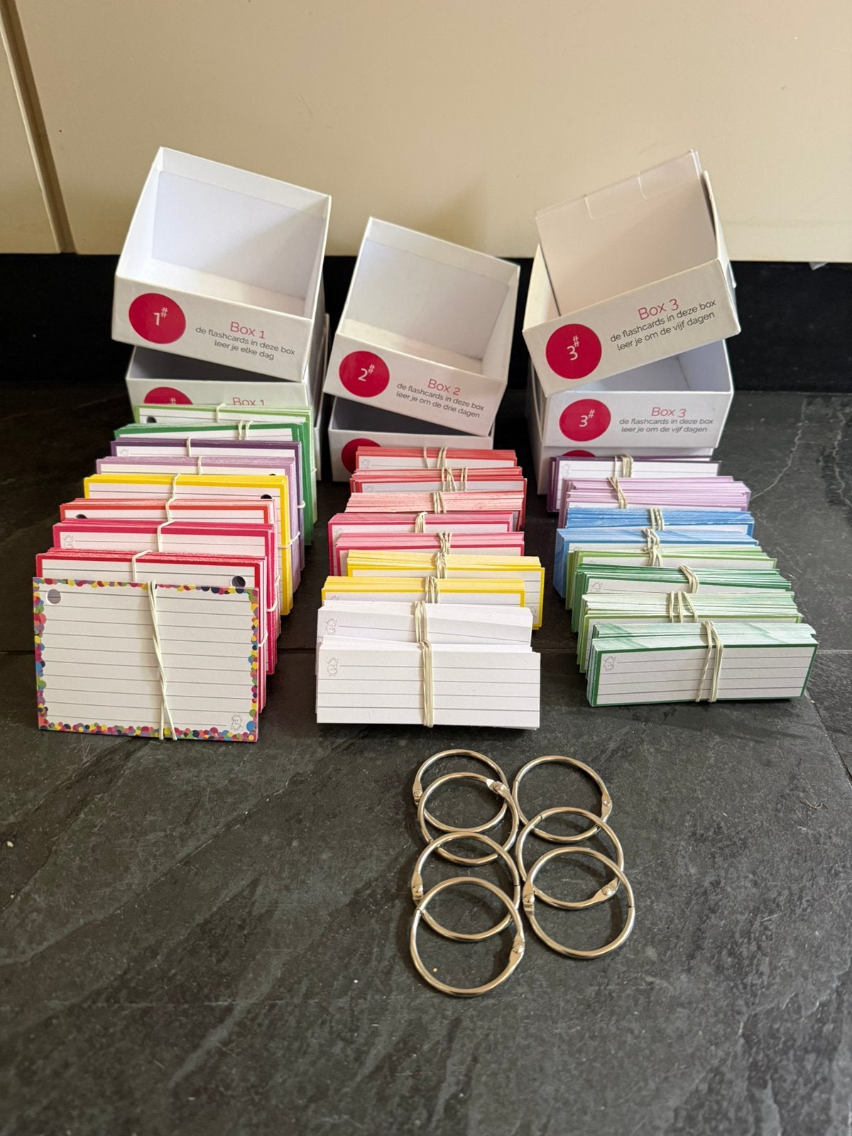 flashcards systeem, Diversen, Schoolbenodigdheden, Ophalen of Verzenden, Nieuw