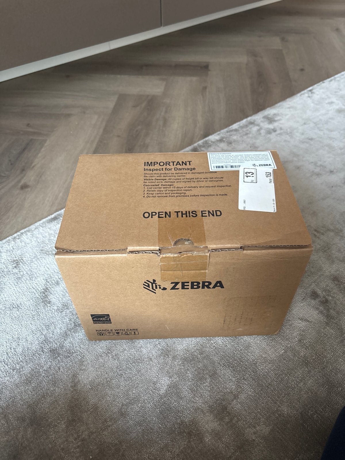 Zebra ZD421D Labelprinter, Computers en Software, Printers, Zwart-en-wit printen, Printer, Ophalen of Verzenden, Zo goed als nieuw