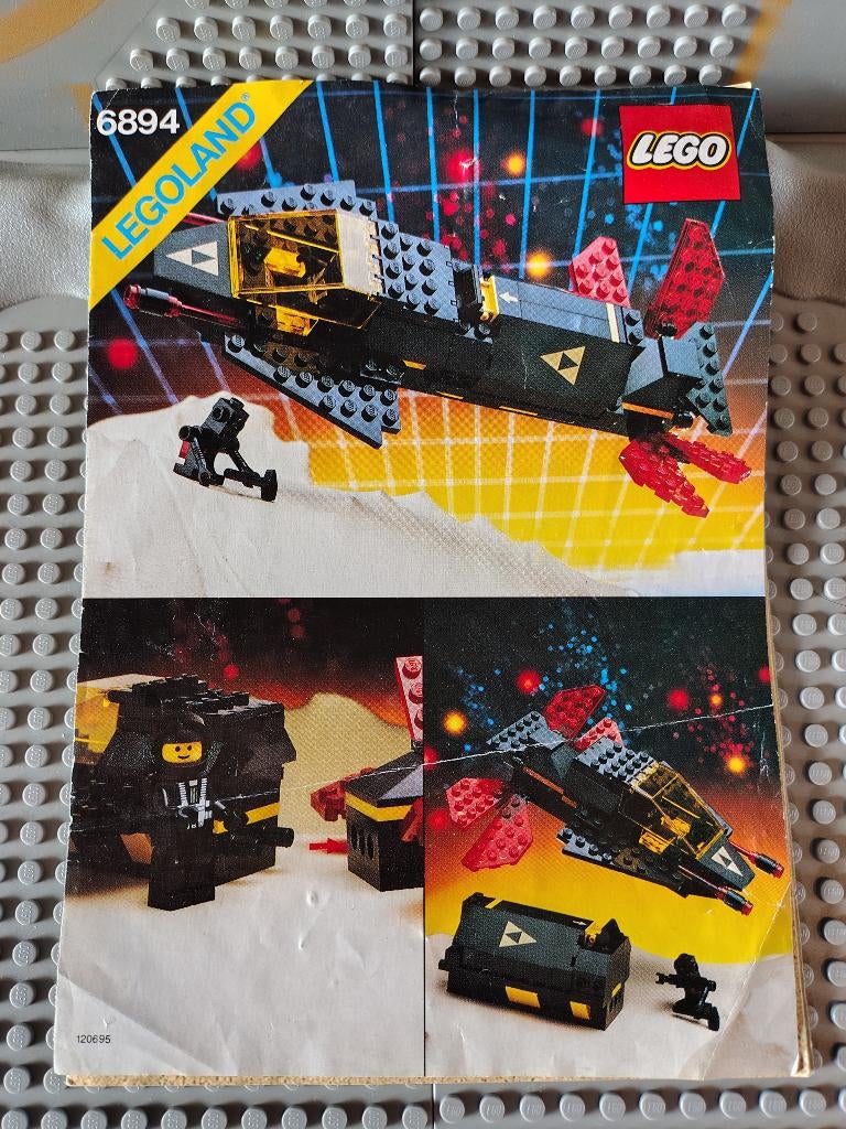 Lego 6894 - Blacktron Invader, Kinderen en Baby's, Speelgoed | Duplo en Lego, Ophalen of Verzenden, Gebruikt, Complete set, Lego