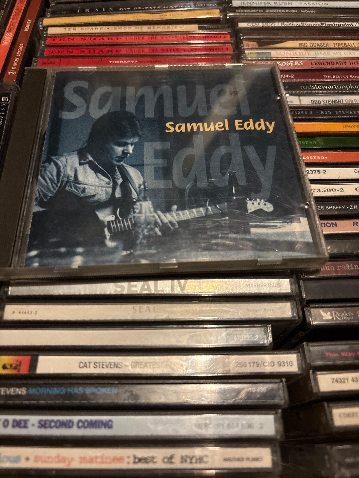 Samuel Eddy CD - Rock Me Baby, Ophalen of Verzenden, Gebruikt, Album, Inclusief doosje