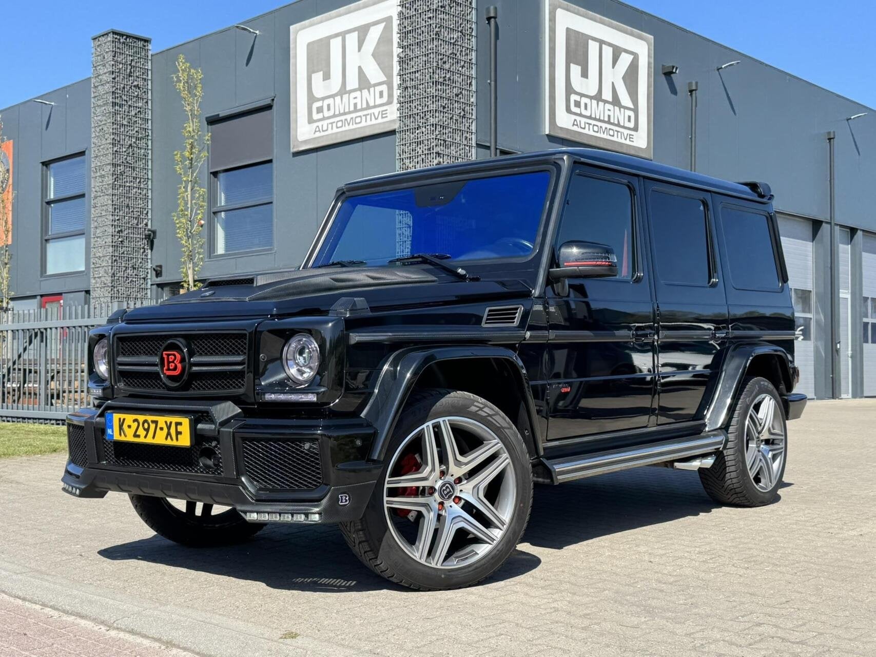 Mercedes G-klasse 500 BRABUS |Pano|Memory|Trekhaak|Leer|Youn, Auto's, Automaat, Gebruikt, 296 pk, G-Klasse