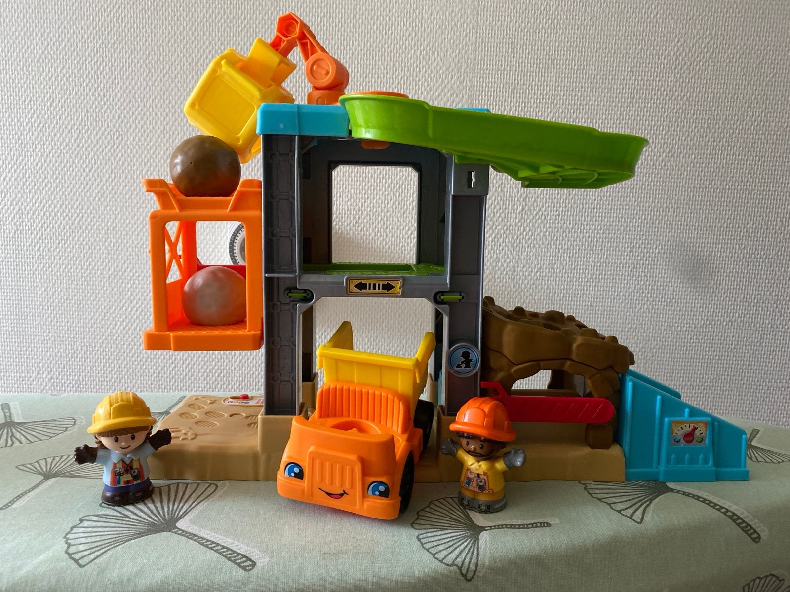 Fisher-Price Little People Bouwplaats met voertuigen, Ophalen of Verzenden, Gebruikt, Jongen of Meisje